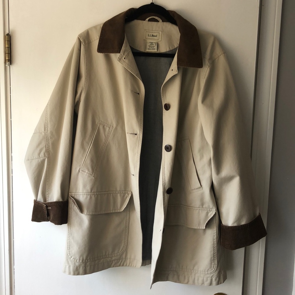 L.L. Bean Tan Trenchcoat